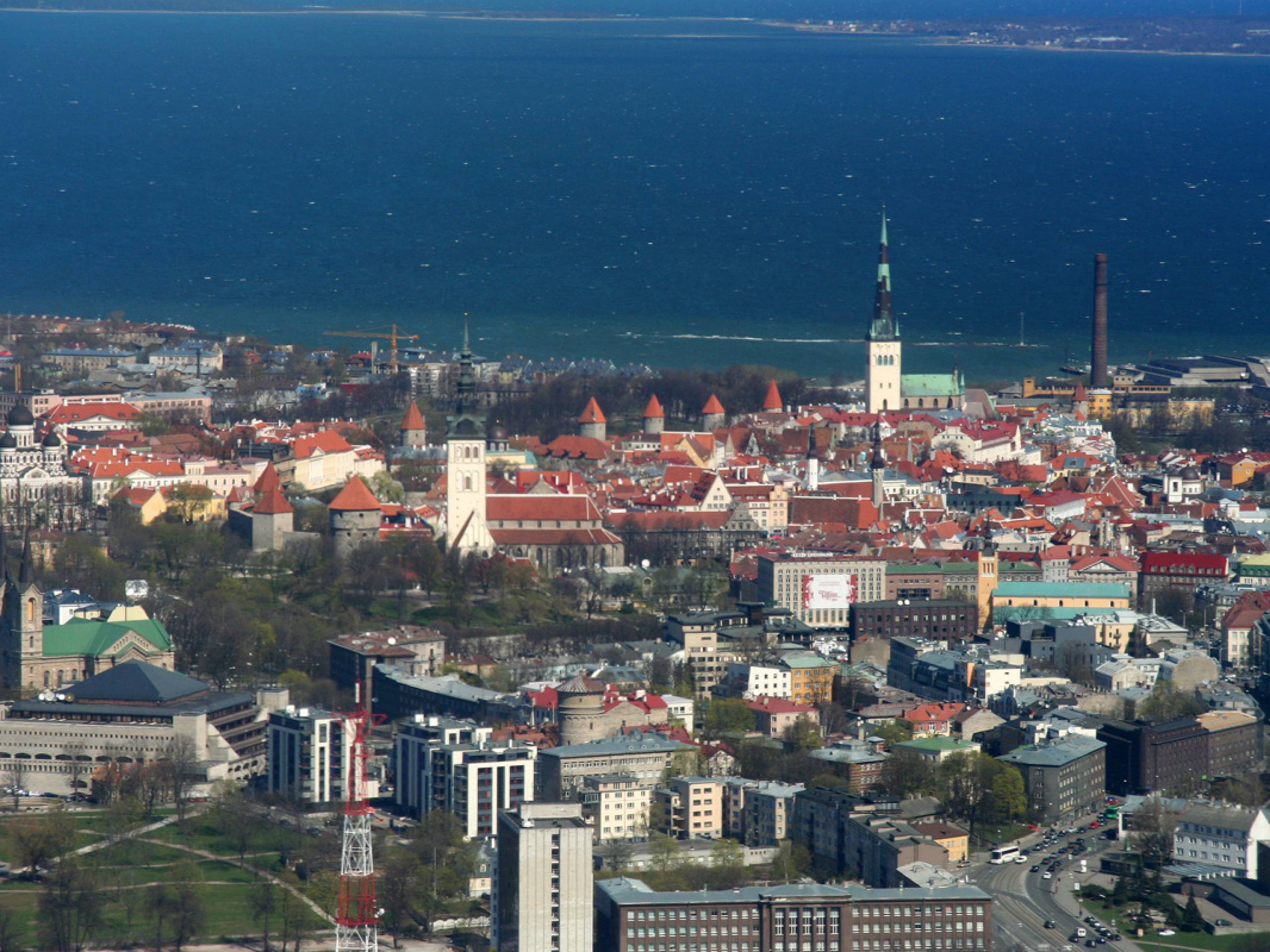Таллин панорама
