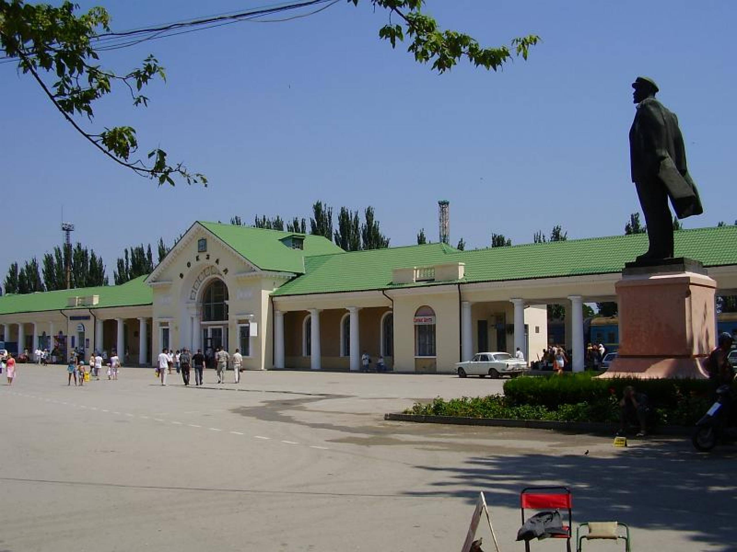 железная дорога в феодосии проходит по набережной